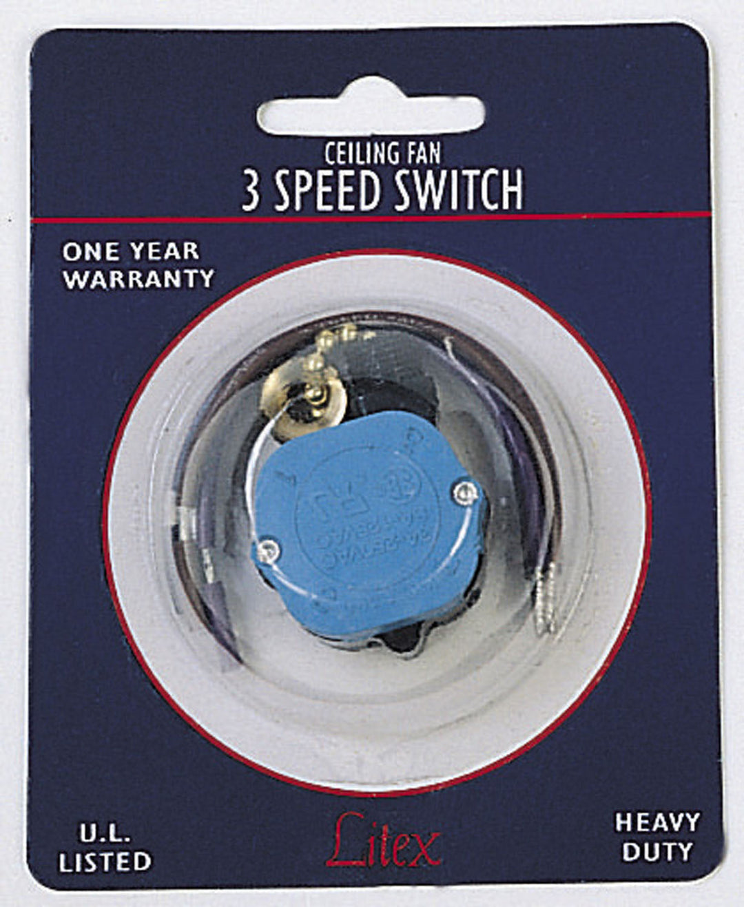 Single Capacitor fan Switch Dual/Triple Capacitor Switch in Satin Brass