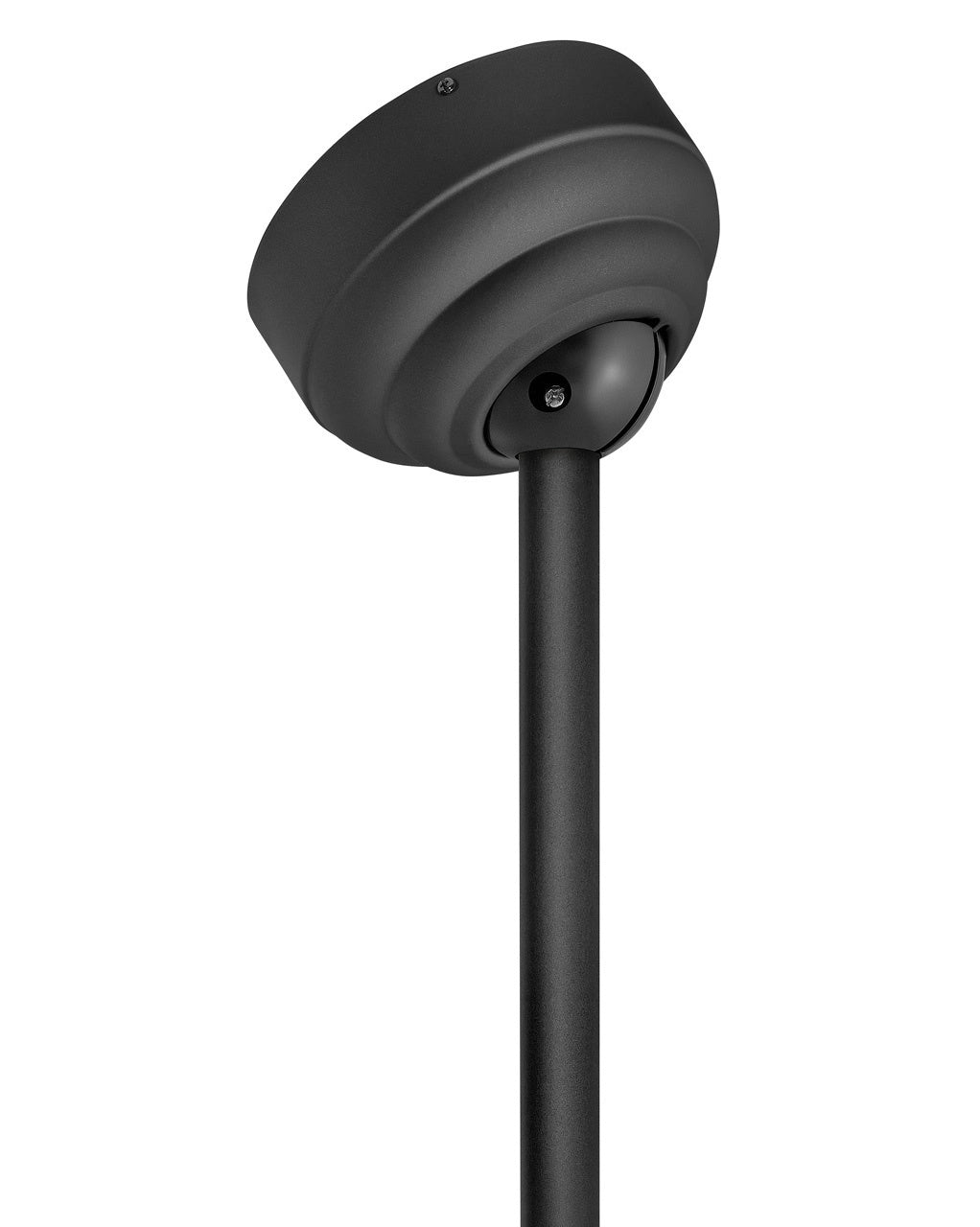 Sloped Ceiling Canopy Kit in Matte Black