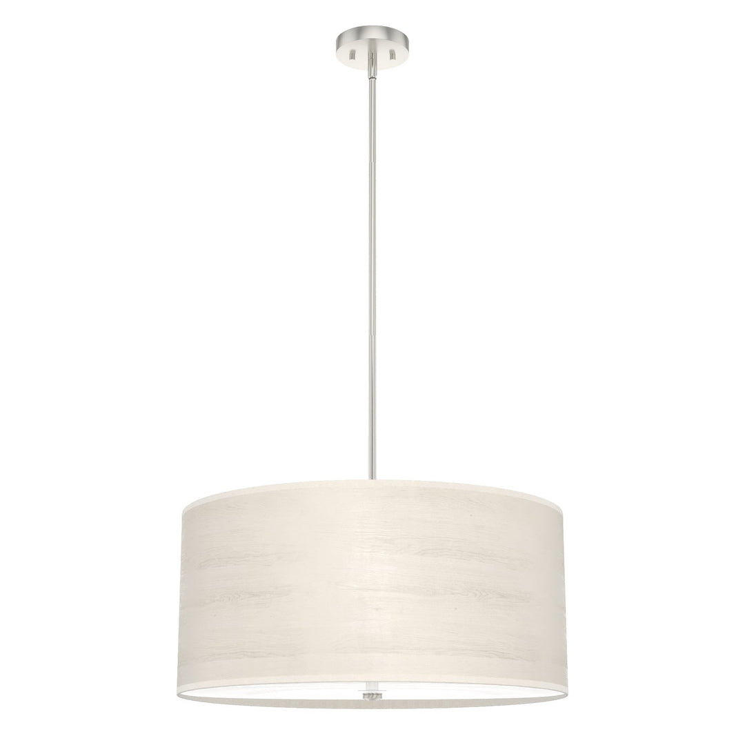 Solhaven Four Light Pendant in Bleached Alder