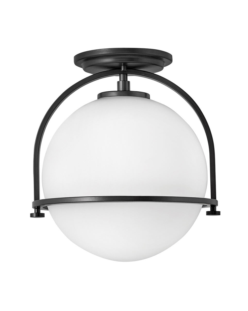 Somerset LED Foyer Pendant in Black