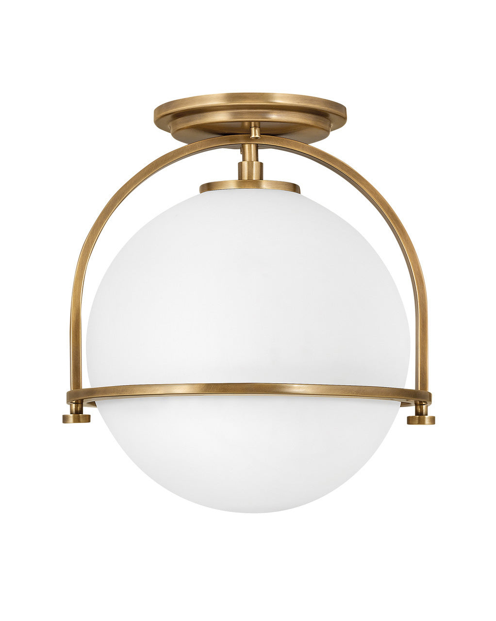 Somerset LED Foyer Pendant in Heritage Brass
