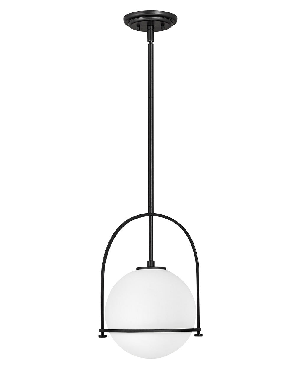 Somerset LED Pendant in Black