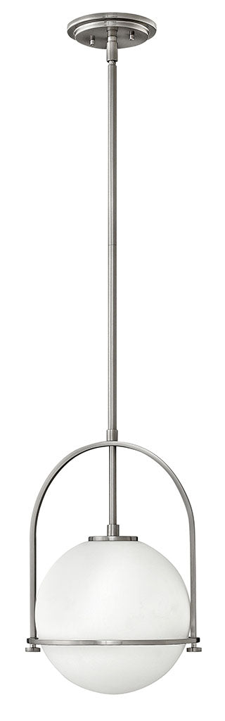 Somerset LED Pendant in Brushed Nickel