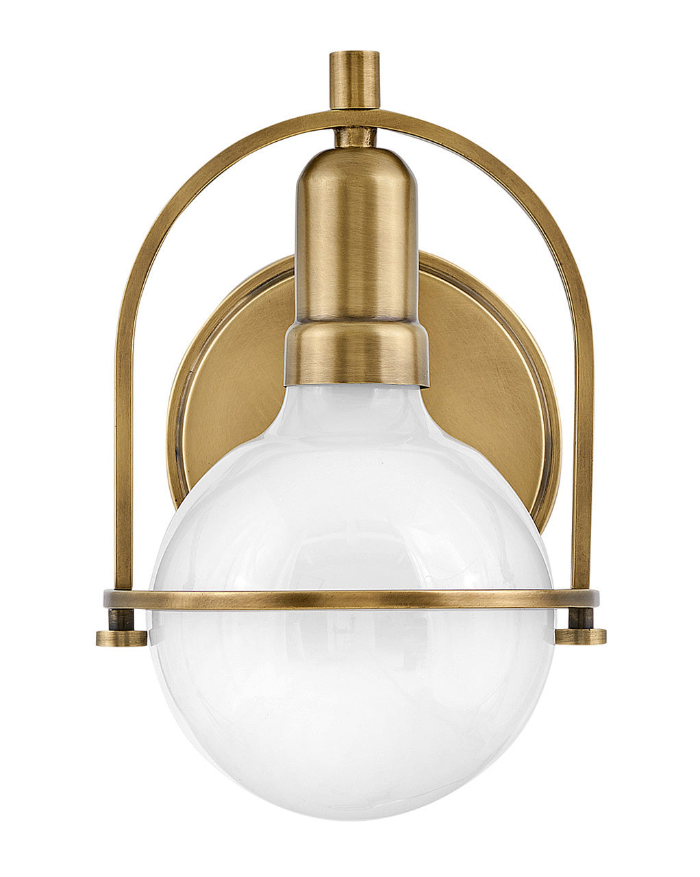 Somerset LED Vanity in Heritage Brass