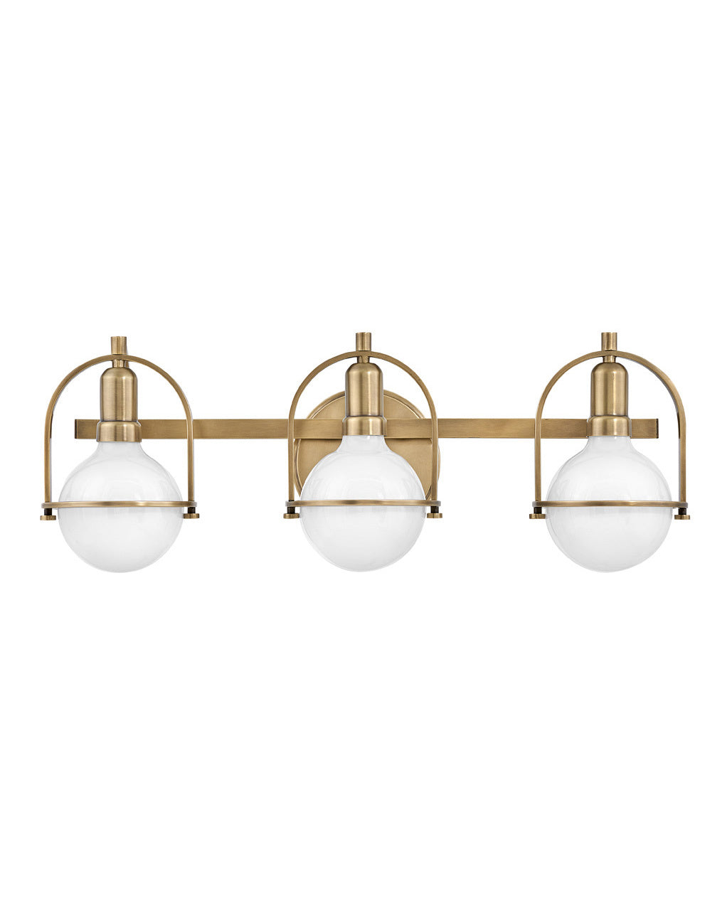 Somerset LED Vanity in Heritage Brass