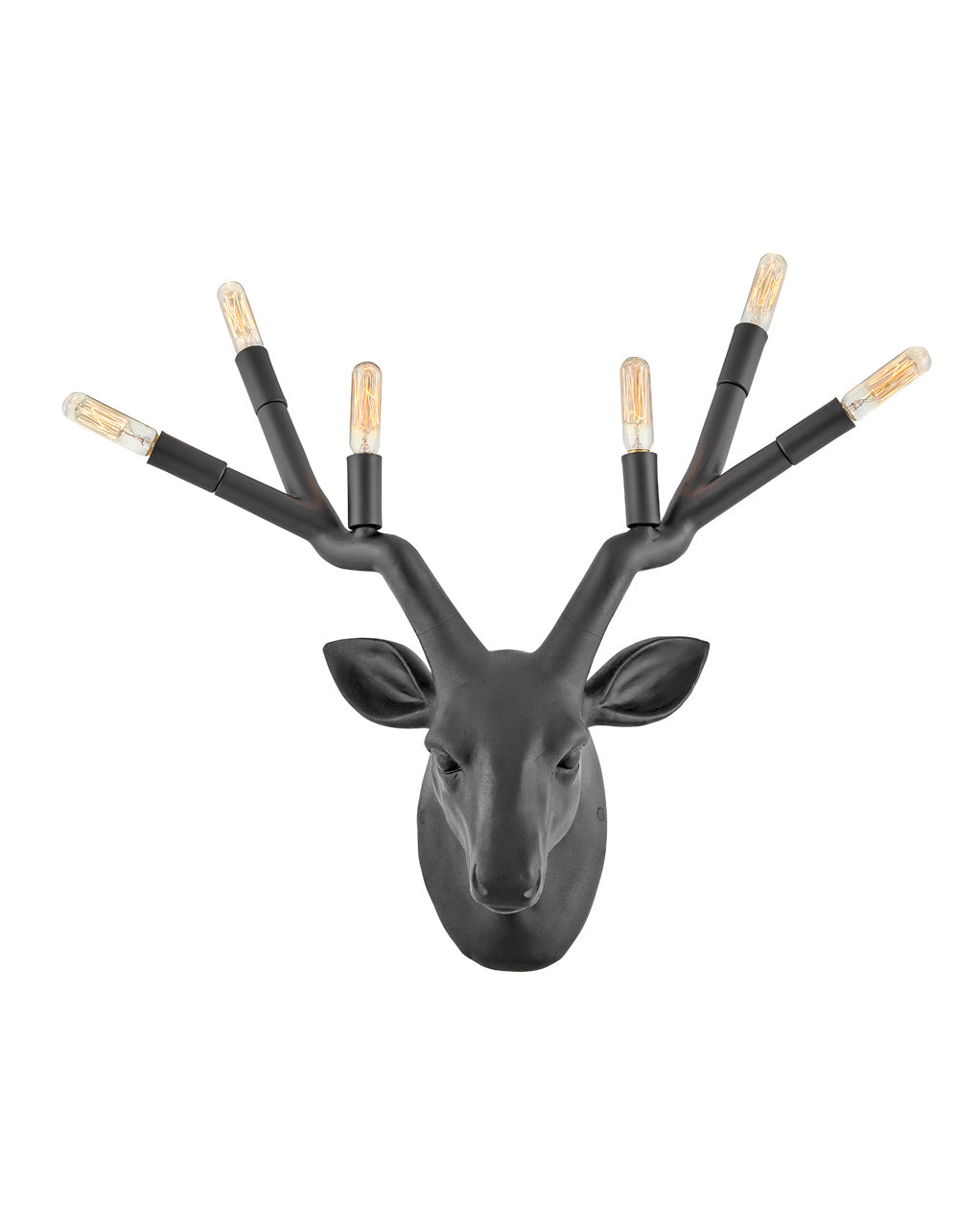 Stag LED Wall Sconce in Black