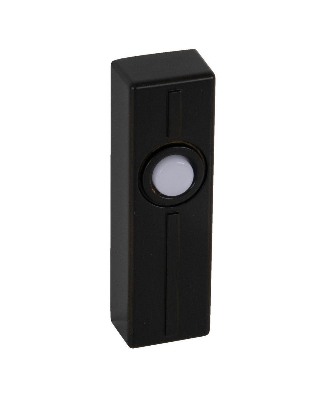 Surface Mount Lighted Push Button in Bronze