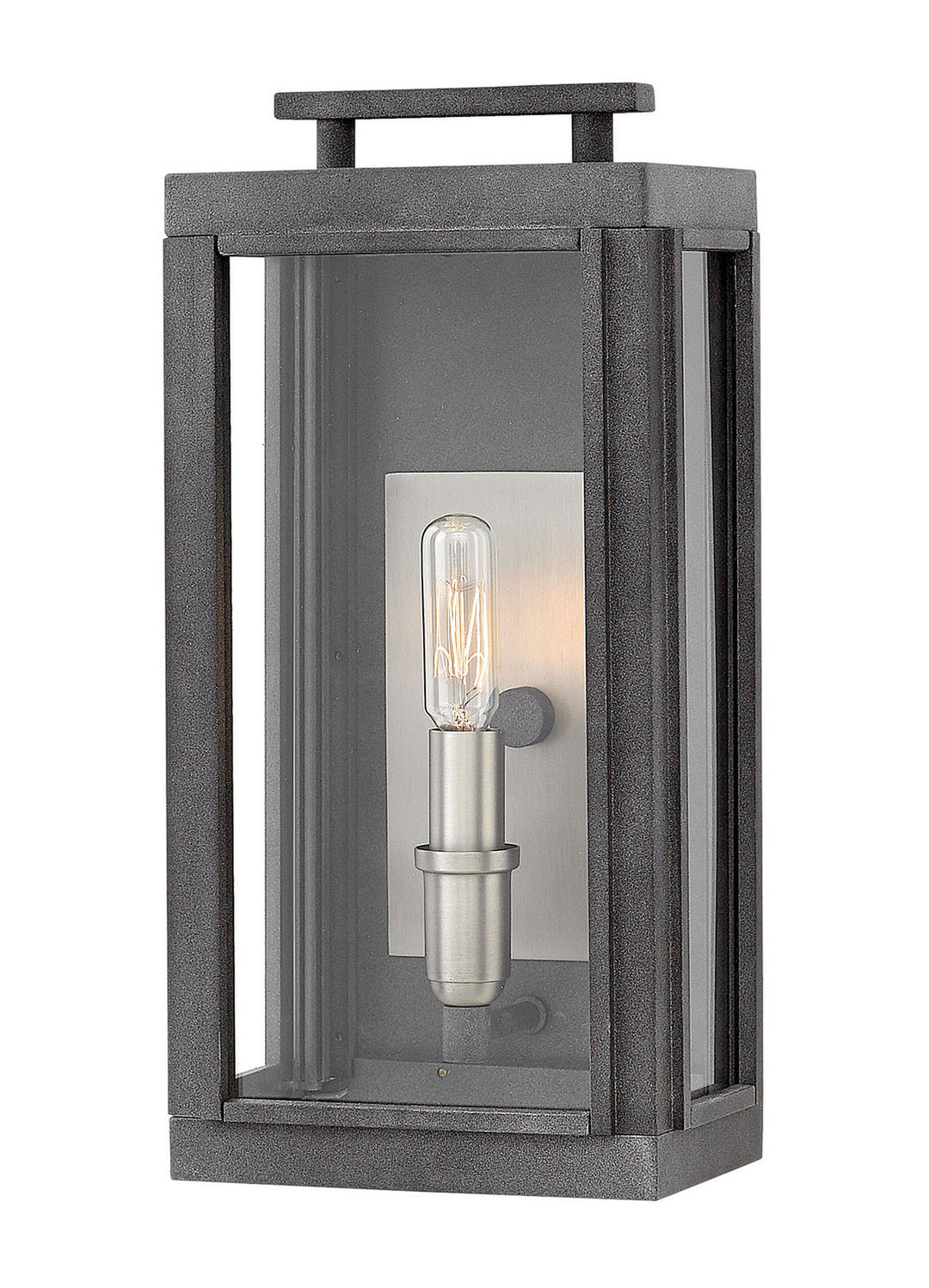 Sutcliffe LED Wall Mount in Aged Zinc