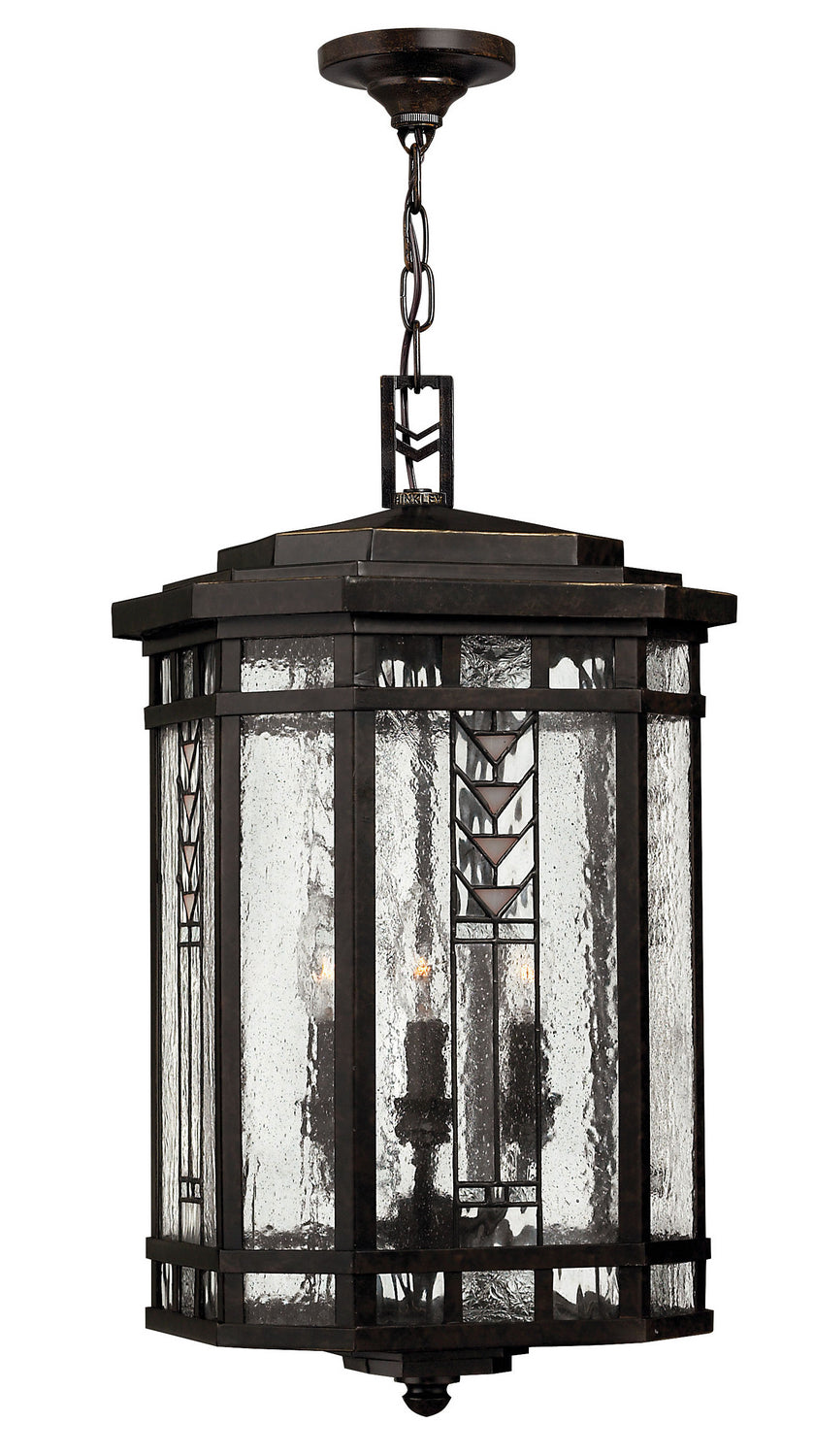 Tahoe LED Hanging Lantern in Regency Bronze