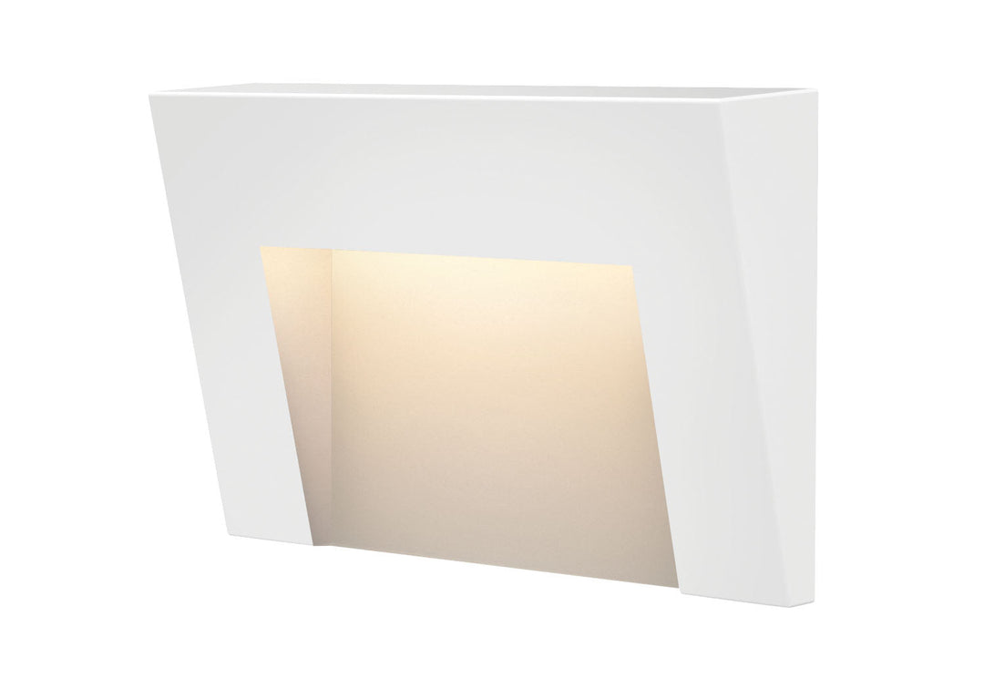 Taper LED Landscape in Satin White