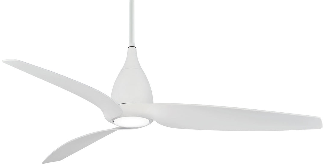 Tear 60" Ceiling Fan in Flat White