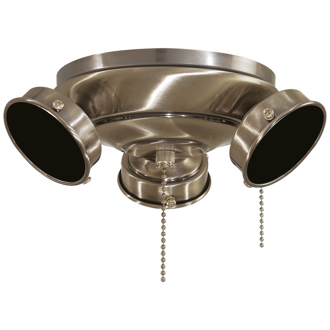 Timeless Collection LED Ceiling Fan Light Kit in Burnished Nickel