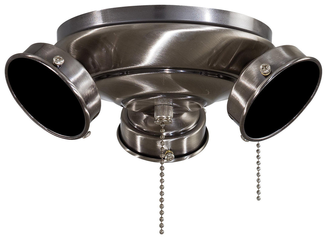 Timeless Collection LED Fan Light Kit in Pewter