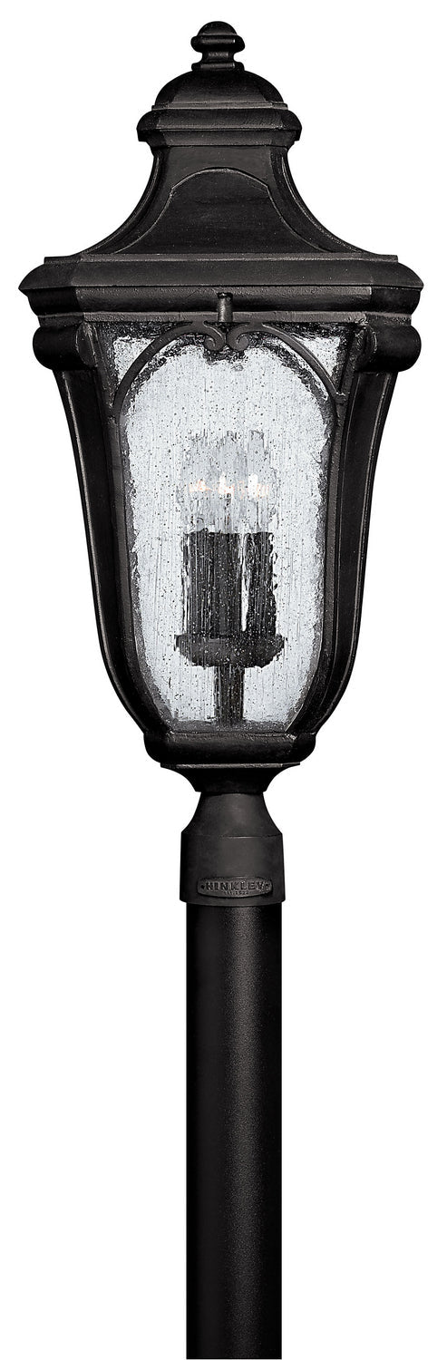Trafalgar LED Post Top/ Pier Mount in Museum Black