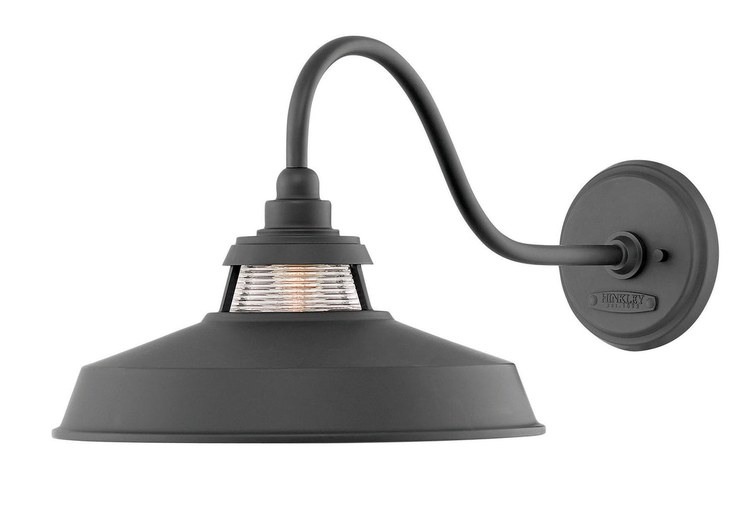 Troyer LED Outdoor Lantern in Black