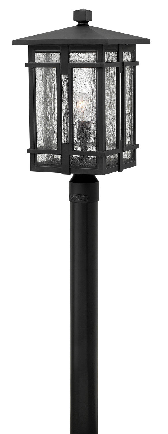 Tucker LED Post Top/ Pier Mount in Museum Black