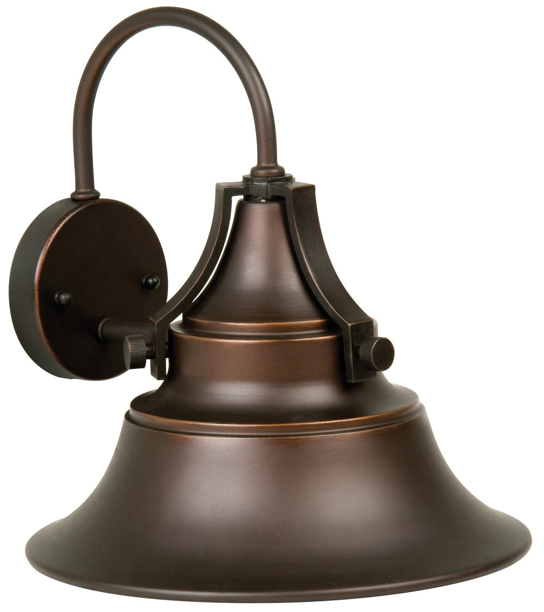 Union One Light Wall Mount in Oiled Bronze Gilded