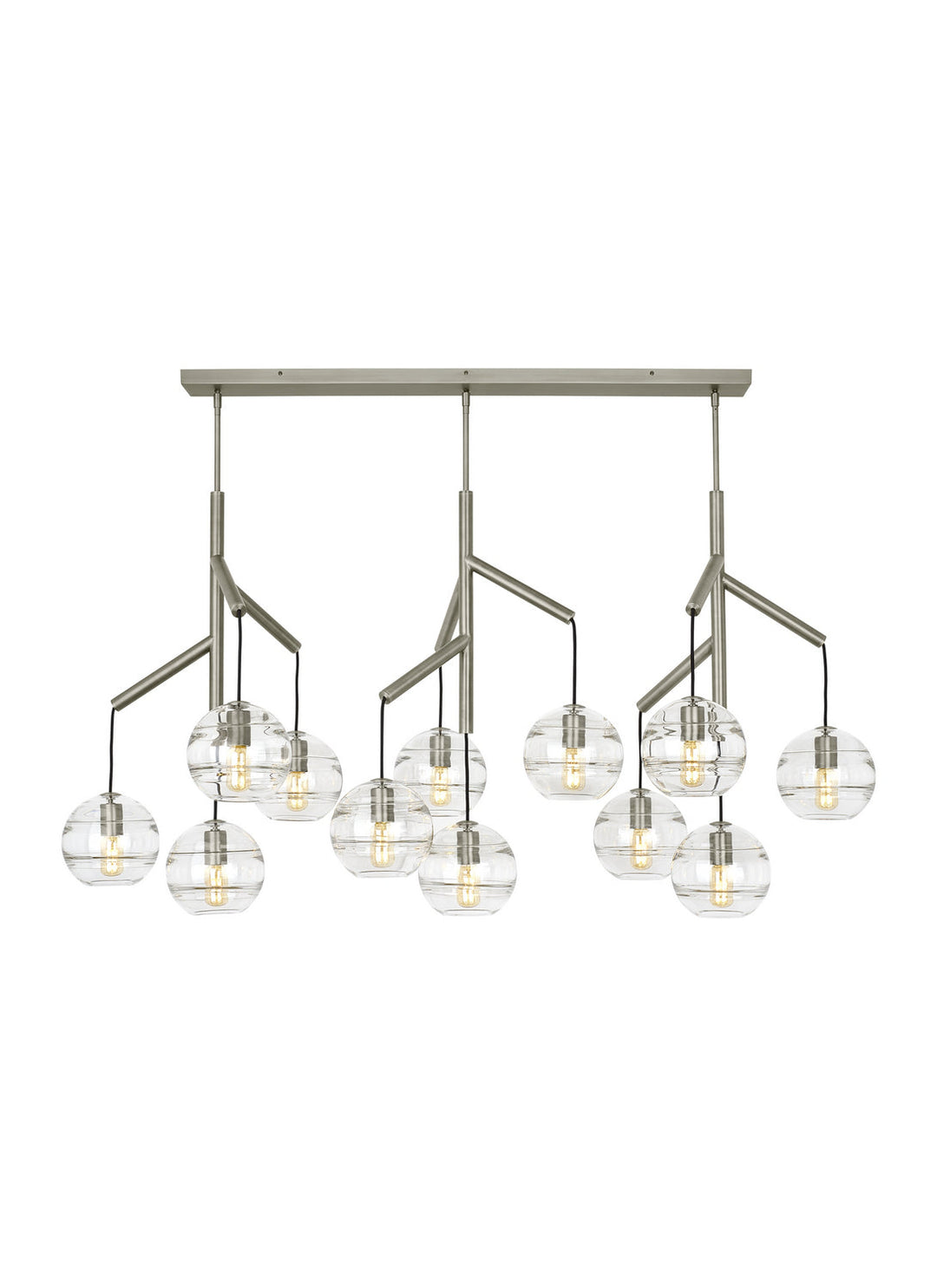 Visual Comfort Modern 12 Light Chandelier
