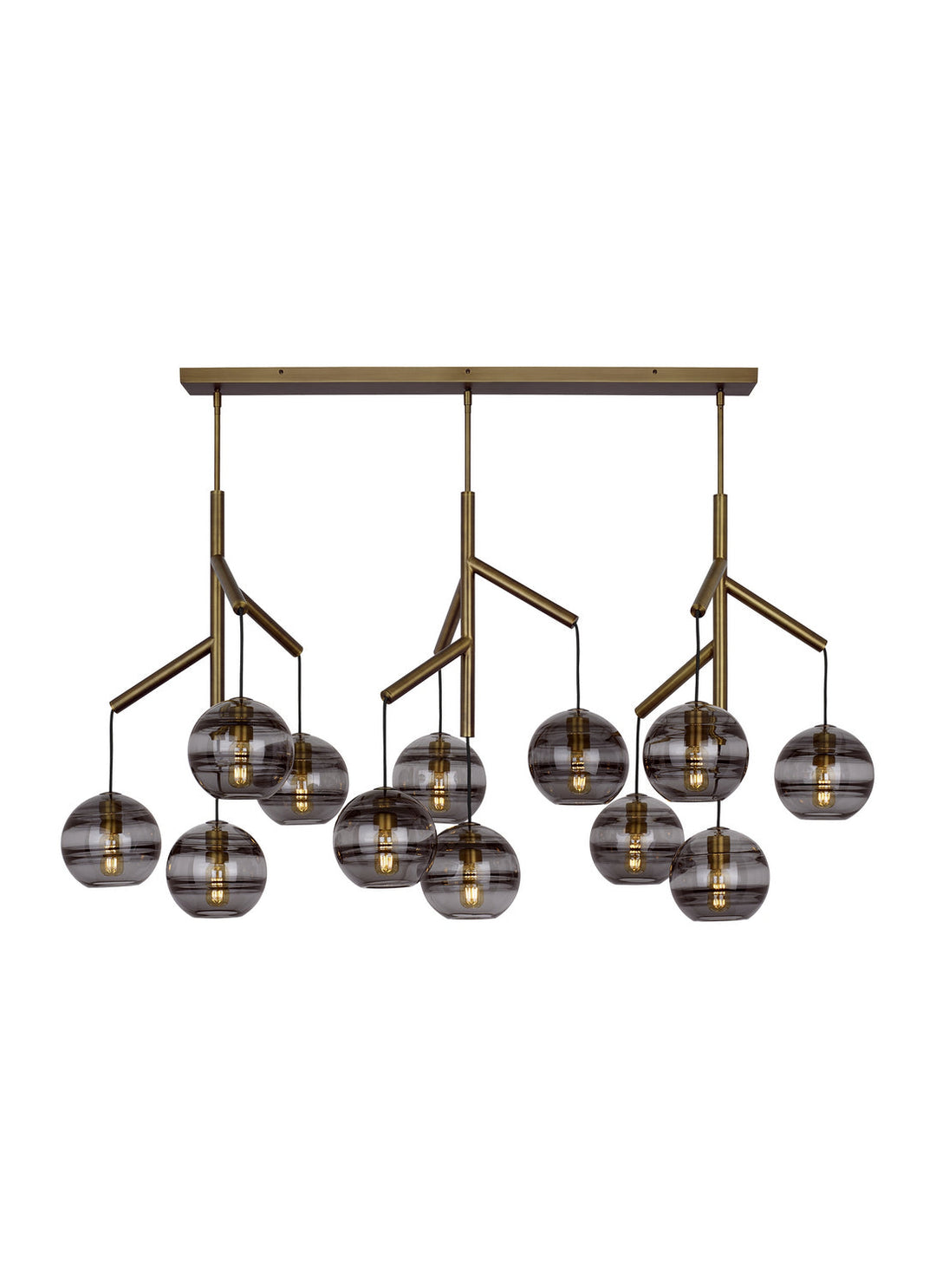 Visual Comfort Modern 12 Light Chandelier