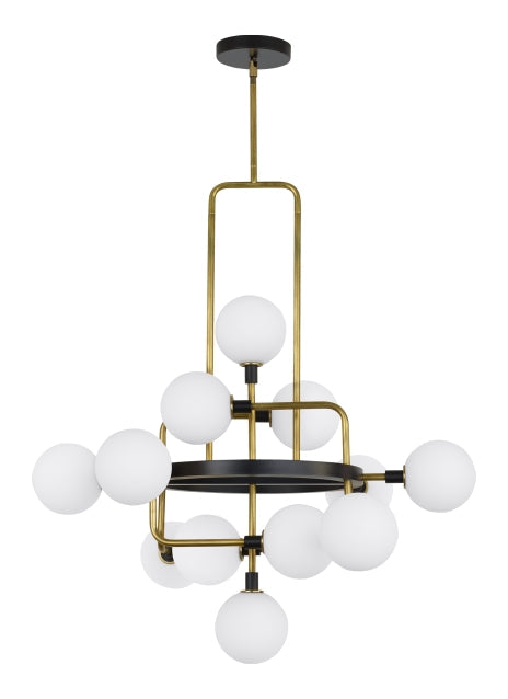 Visual Comfort Modern 12 Light Chandelier