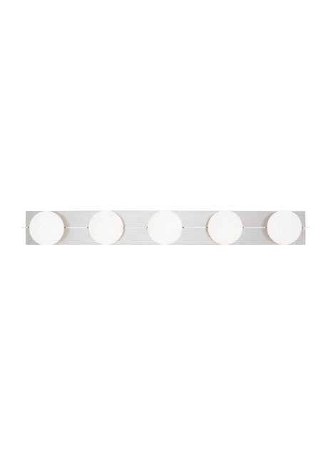Visual Comfort Modern Five Light Bath Vanity