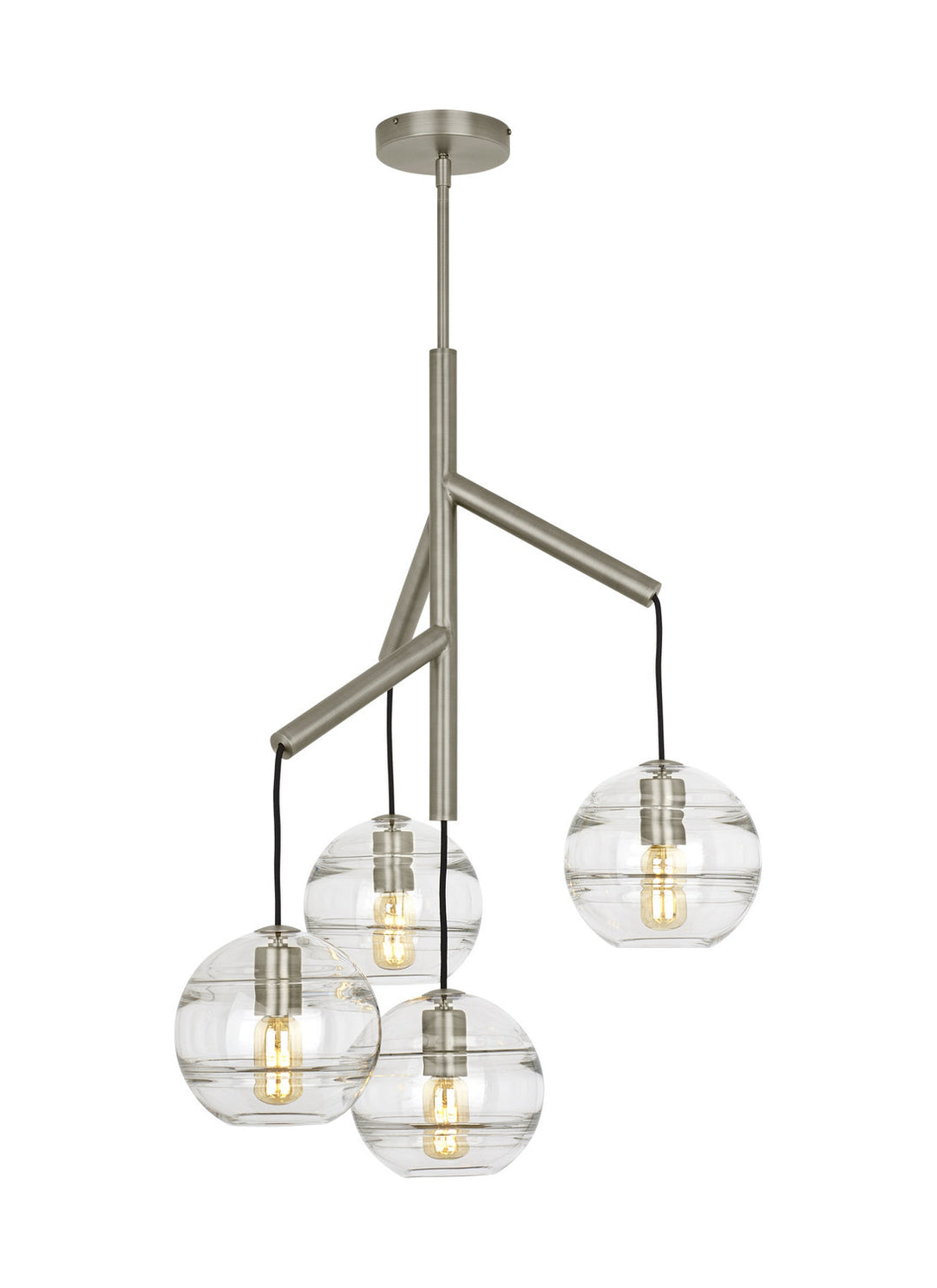 Visual Comfort Modern Four Light Chandelier
