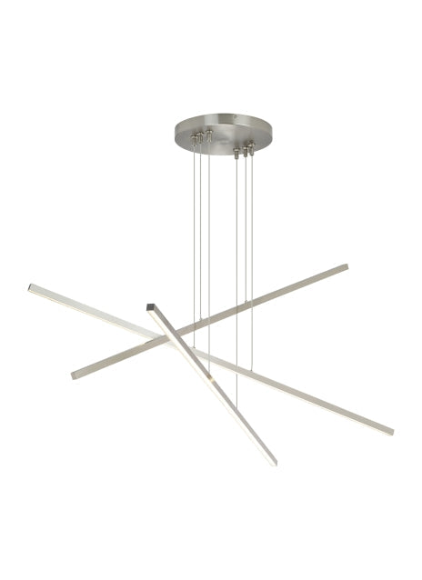 Visual Comfort Modern LED Linear Chandelier