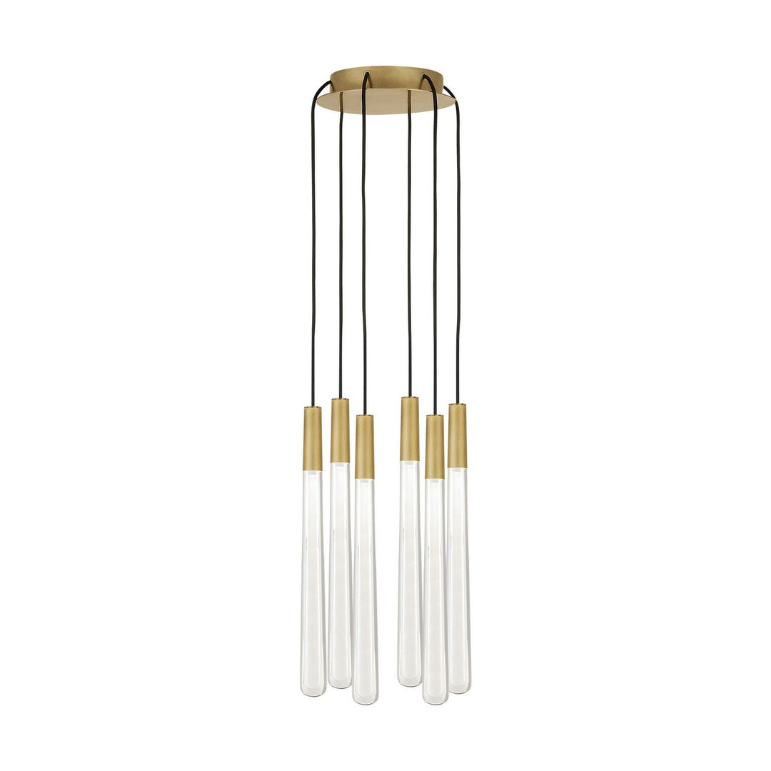 Visual Comfort Modern Six Light Chandelier