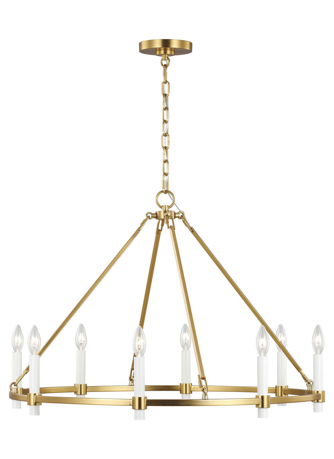 Visual Comfort Studio Eight Light Chandelier