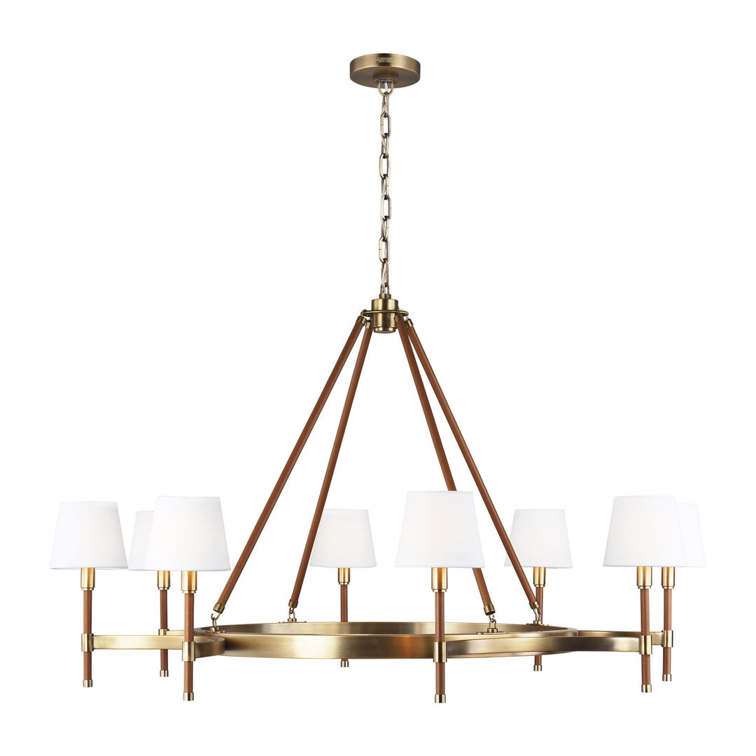 Visual Comfort Studio Eight Light Chandelier