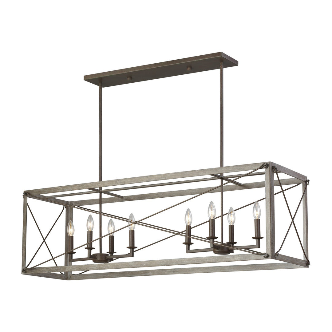 Visual Comfort Studio Eight Light Island Pendant