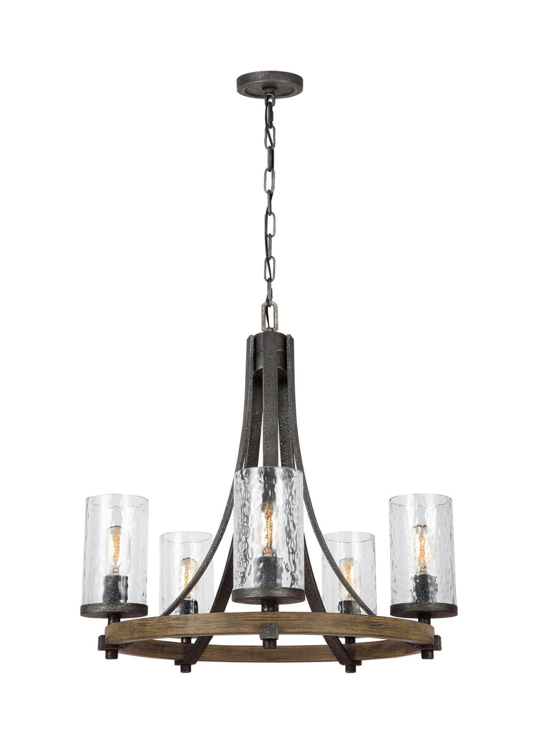 Visual Comfort Studio Five Light Chandelier