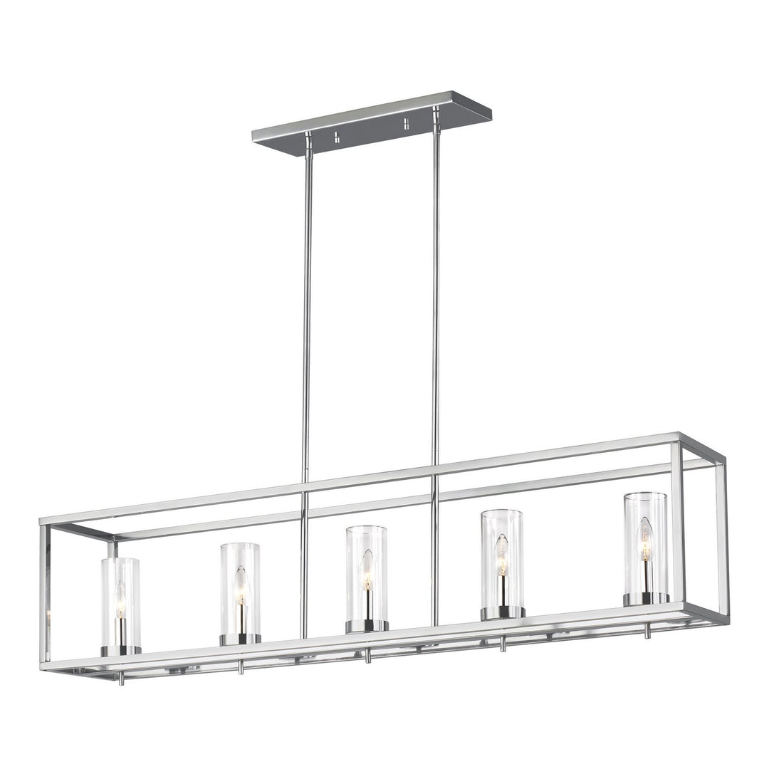 Visual Comfort Studio Five Light Island Pendant