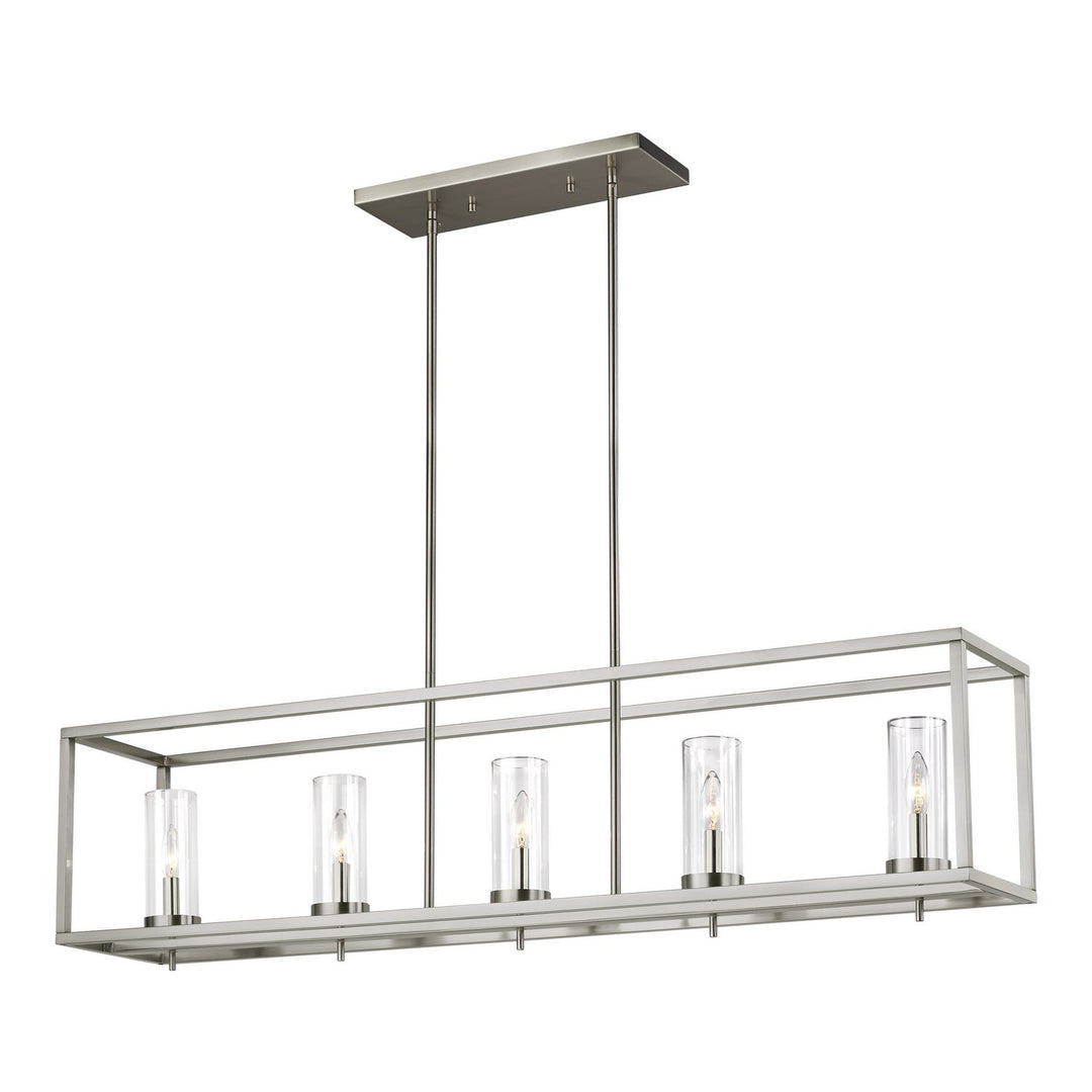 Visual Comfort Studio Five Light Island Pendant