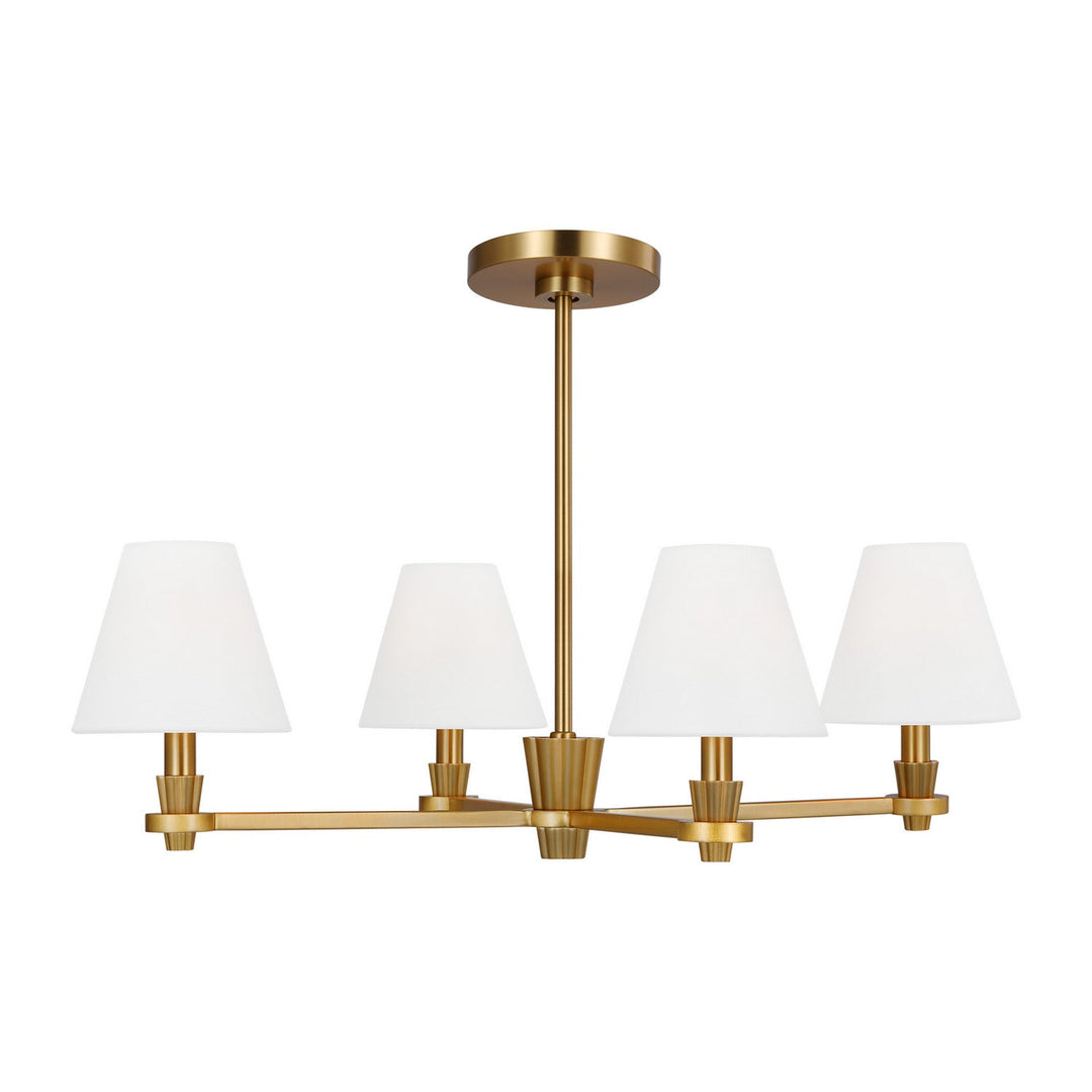 Visual Comfort Studio Four Light Chandelier