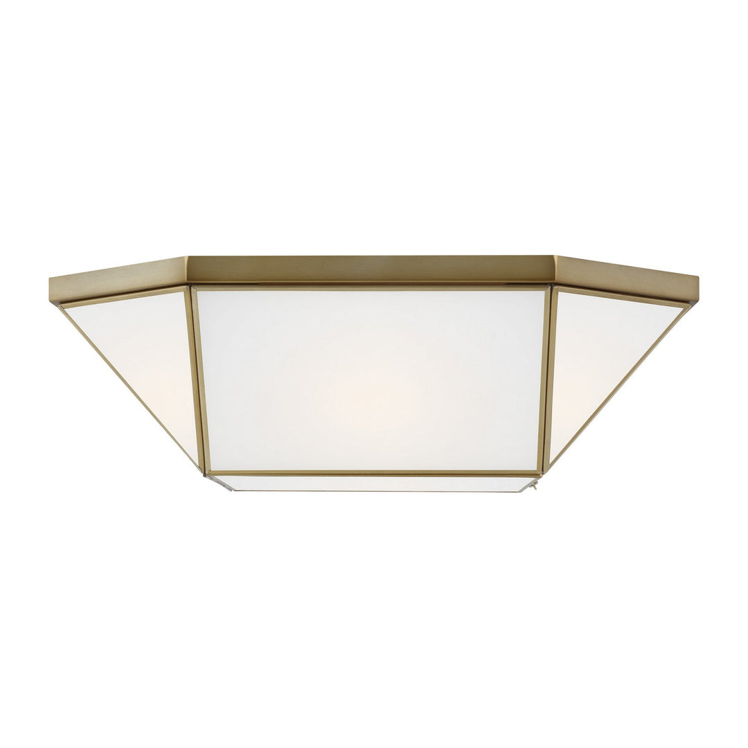 Visual Comfort Studio Four Light Flush Mount