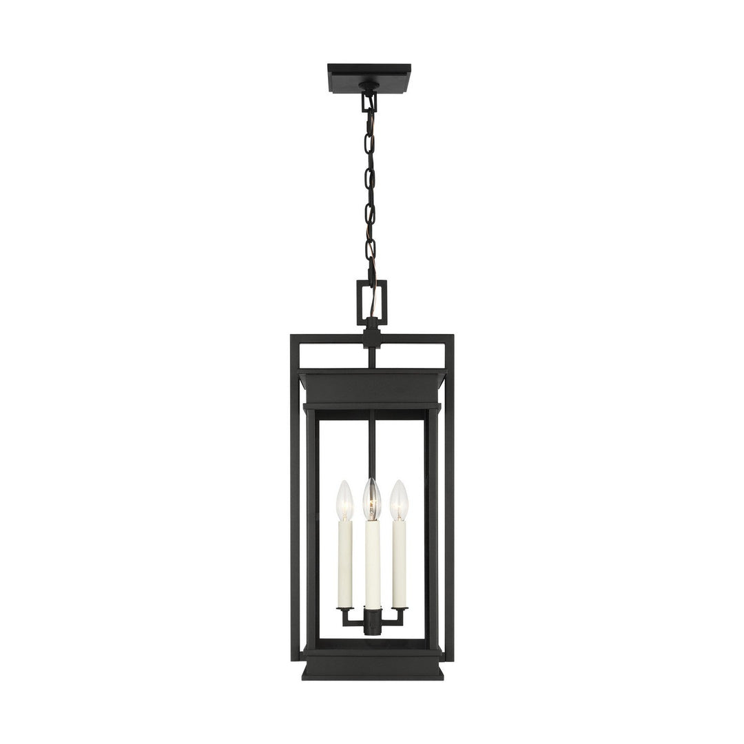 Visual Comfort Studio Four Light Outdoor Pendant