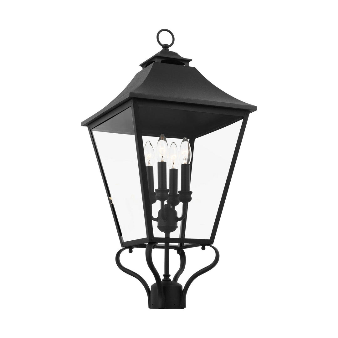 Visual Comfort Studio Four Light Outdoor Post Lantern