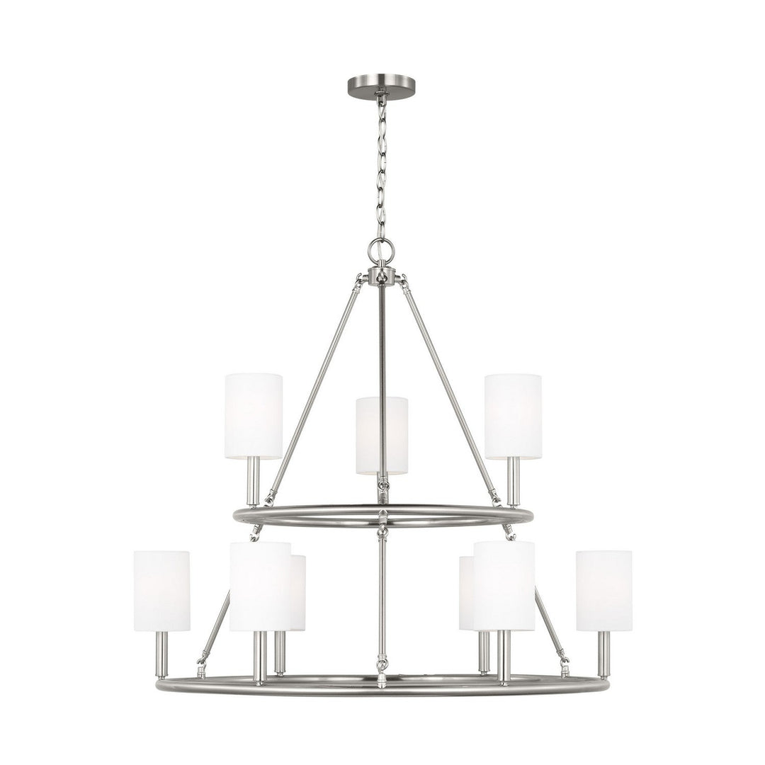 Visual Comfort Studio Nine Light Chandelier
