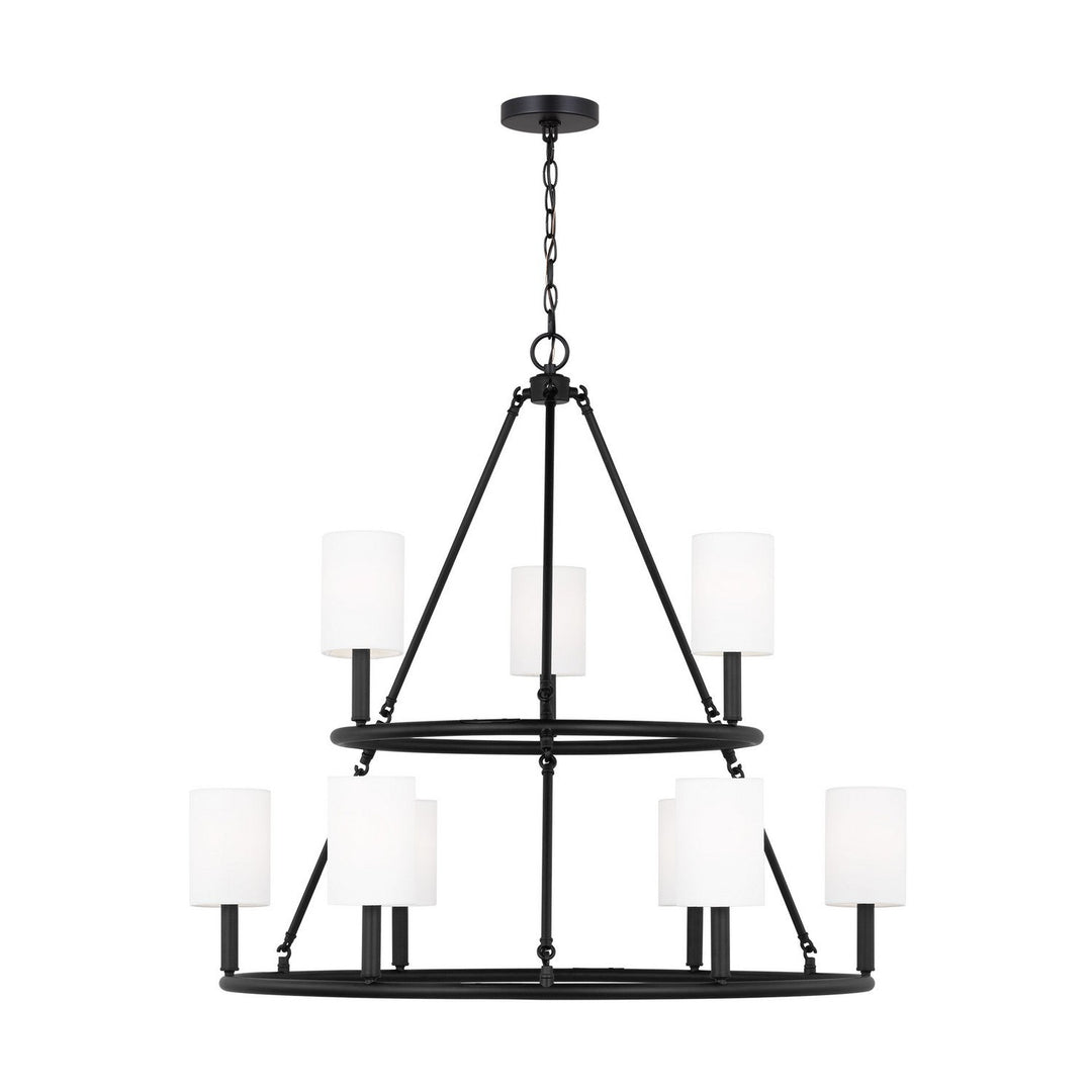 Visual Comfort Studio Nine Light Chandelier