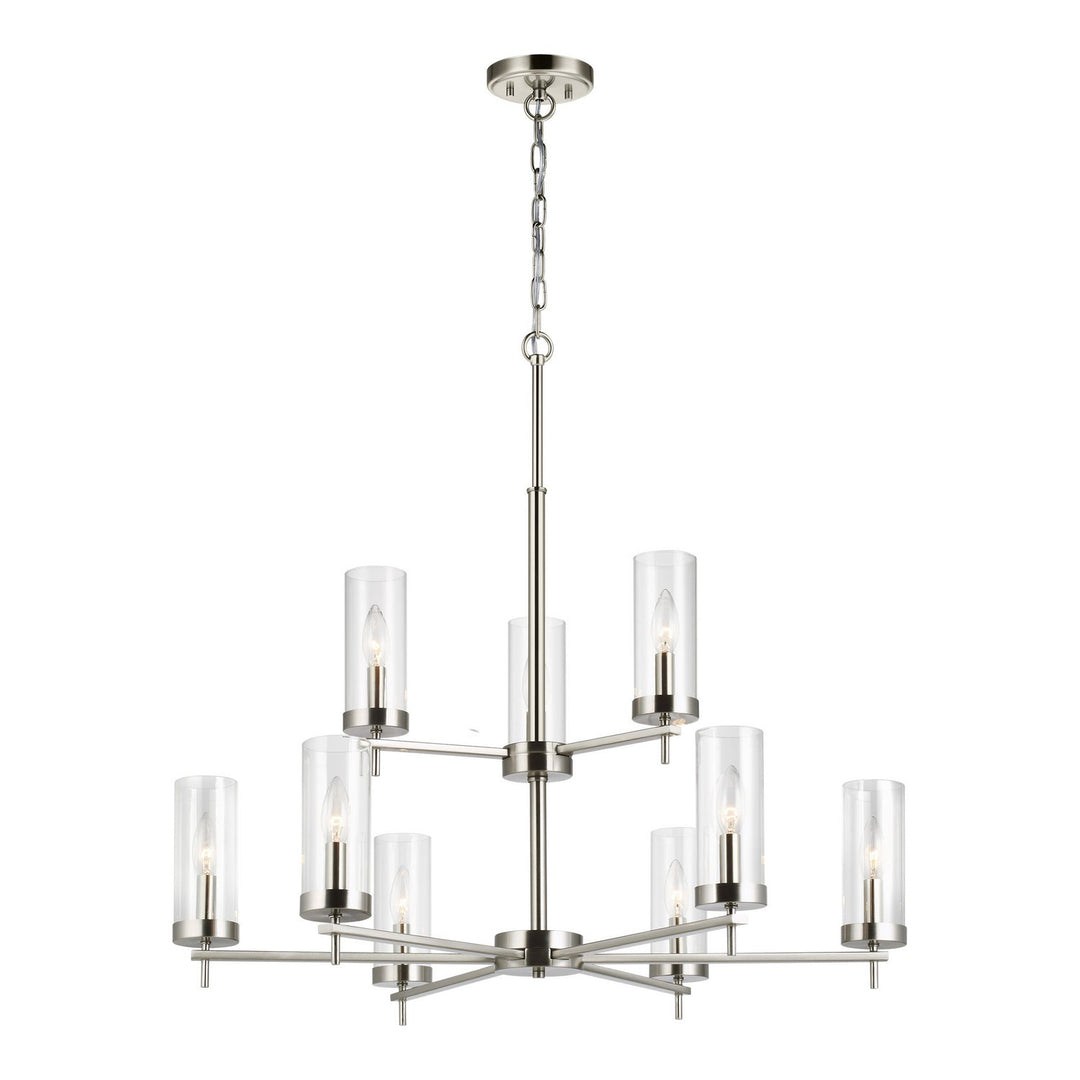Visual Comfort Studio Nine Light Chandelier