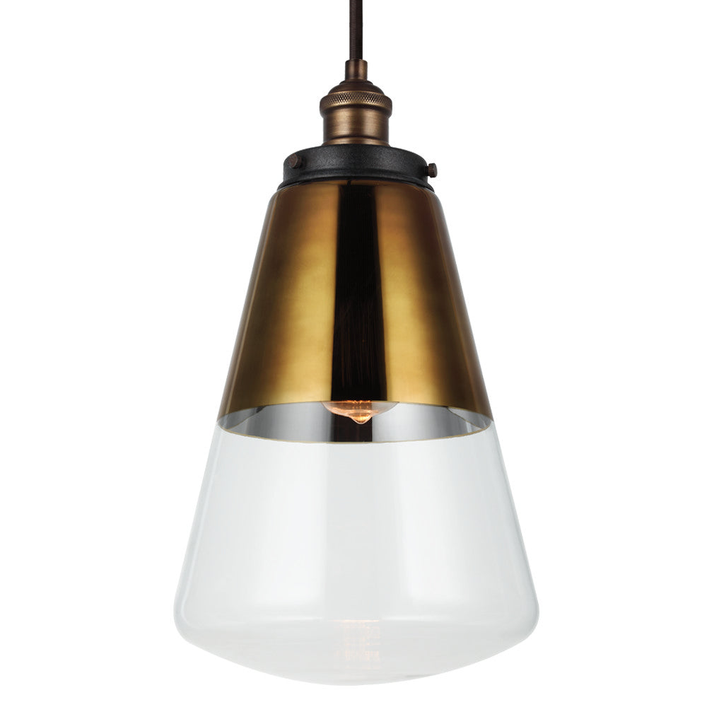 Visual Comfort Studio One Light Pendant