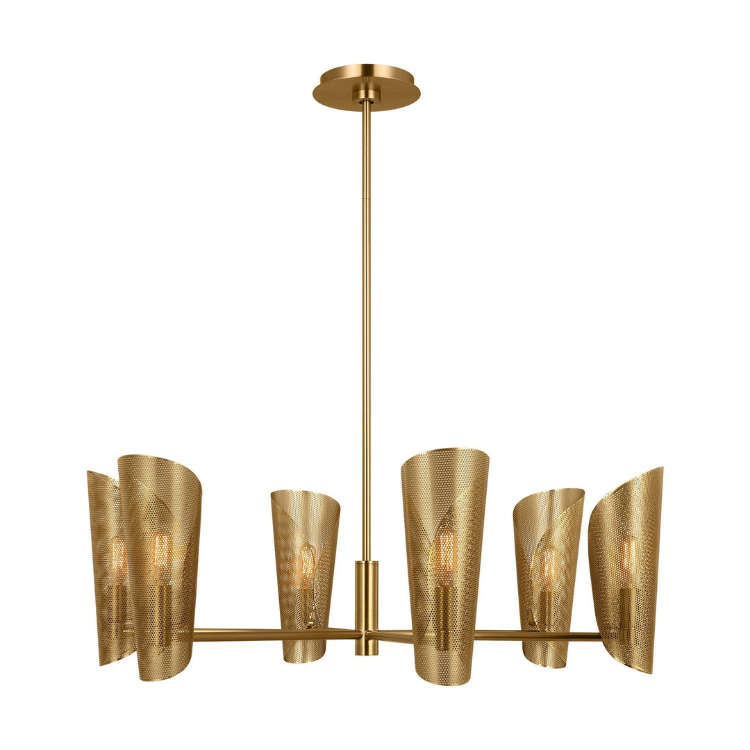 Visual Comfort Studio Six Light Chandelier