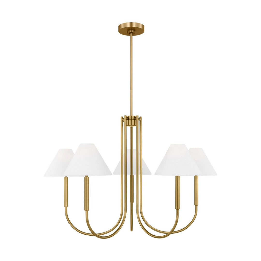 Visual Comfort Studio Six Light Chandelier