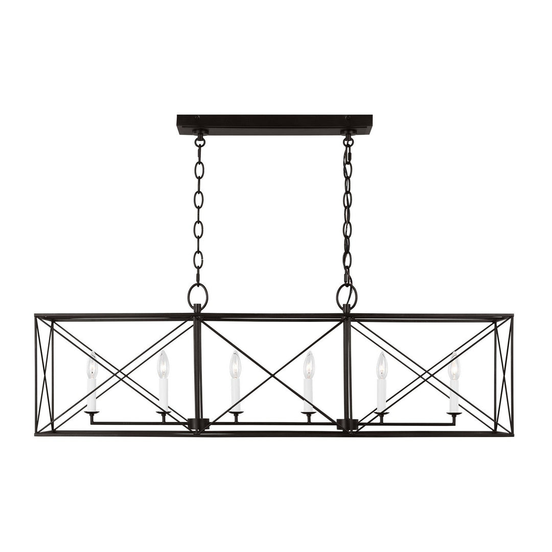 Visual Comfort Studio Six Light Chandelier