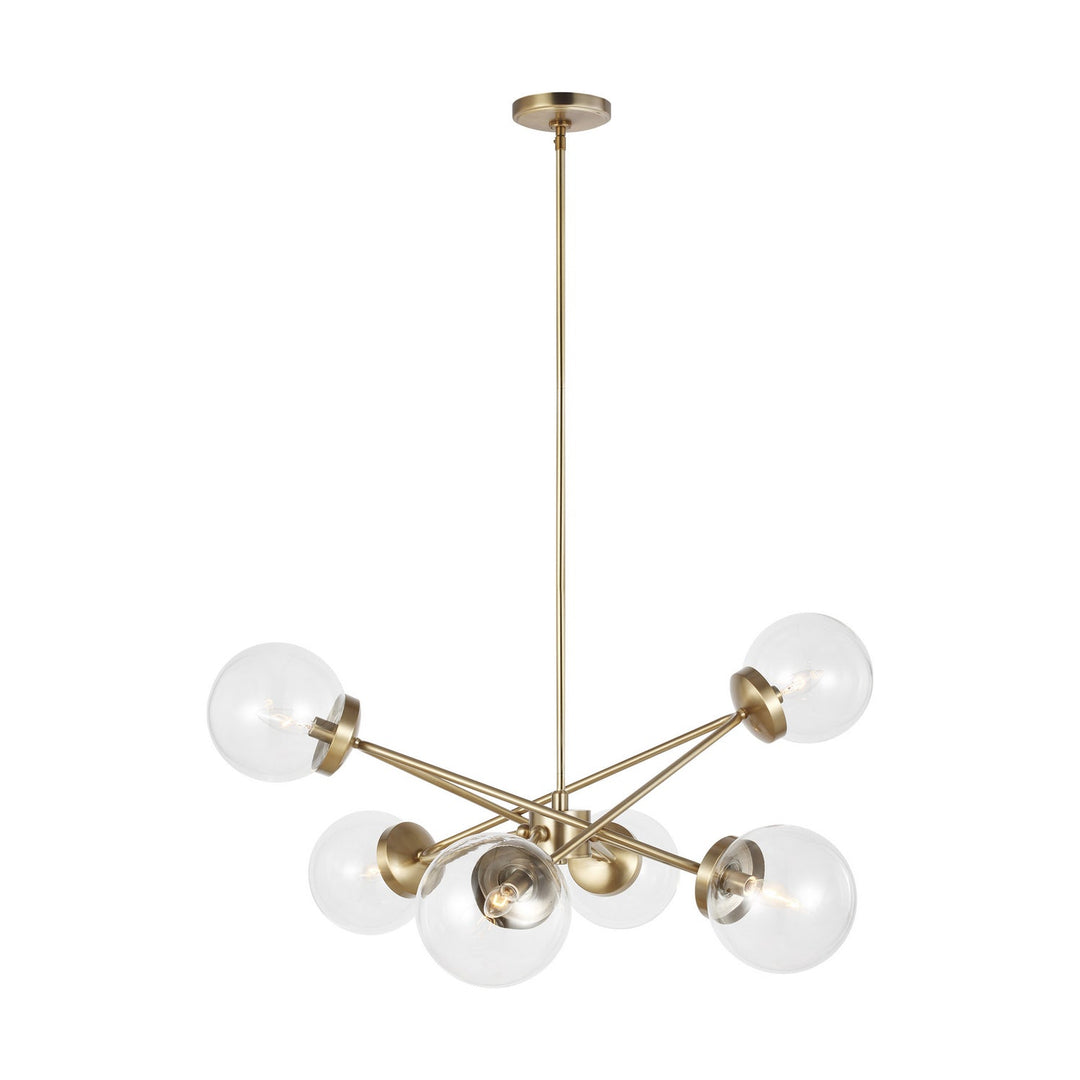 Visual Comfort Studio Six Light Chandelier