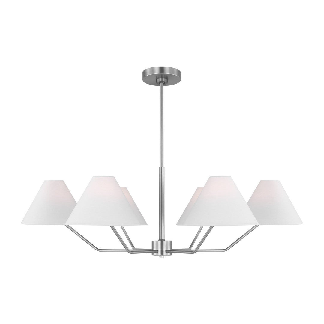 Visual Comfort Studio Six Light Chandelier