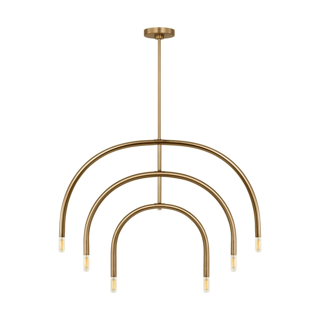 Visual Comfort Studio Six Light Chandelier