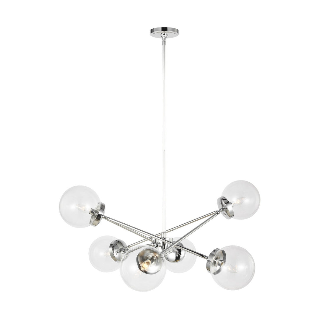 Visual Comfort Studio Six Light Chandelier