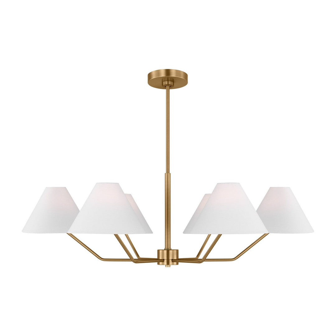 Visual Comfort Studio Six Light Chandelier